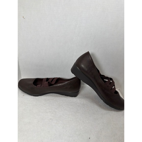 Easy Street Comfort Wave Birdie Comfort Wedge Shoes Women Size 9.5 Brown 30-3286 - Picture 3 of 9